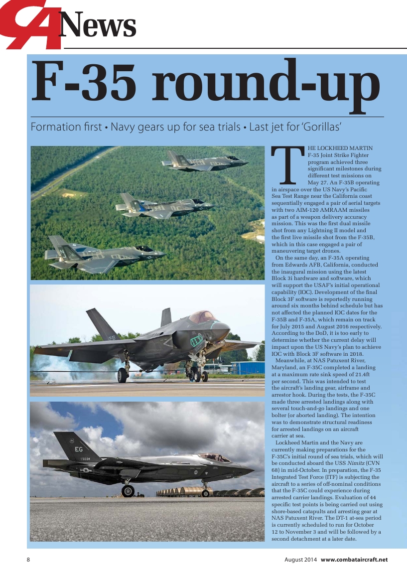 Combat Aircraft 2014-08